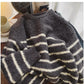Striped sweater for women long-sleeved shirt       S4908