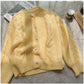 Sweater jacket women's chic soft long-sleeved knitted cardigan top      S4841