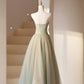 Lovely Strapless Long Tulle Prom Dress, A-Line Evening Dress       S5100