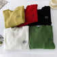 fashionable round neck knitted sweater     S4720