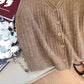 V-neck knitted vest women's new sweater vest jacket     S5021