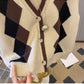 Retro knitted cardigan vest for women new vest top     S5028