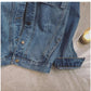 Denim jacket women's new casual jacket tops    S4931