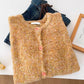 Sweet soft long-sleeved sweater jacket knitted top    S4676