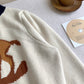 Fashionable elegant round neck long-sleeved knitted sweater     S4719