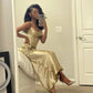 Simple Square Neck Long Prom Dresses Party Dress      S5146