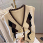 Retro knitted cardigan vest for women new vest top     S5028