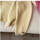 Women's round neck sweater soft long-sleeved sweater trendy     S4870