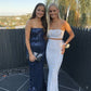 Two Piece Mermaid Prom Dress,Long Evening Dress       S5187