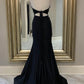 Mermaid Halter Long Prom Dress       S5266