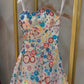 Sparkly New Style Sweetheart Neck Colorful Sequin Prom Dress, Strapless Long Party Gown      S5148