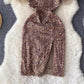 elegant sequin dress women's dress     S4654
