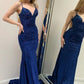 Sparkly Beaded Mermaid Backless Long Prom Dress      S5234