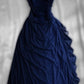 Off Shoulder Long Party Dress, A-line Prom Dress      S5260