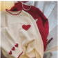 Fashionable embroidered round neck sweater for women      S4887