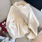 Designed zipper sweater jacket for women knitted cardigan trendy      S4883