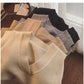 V-neck sweater vest for women sleeveless knitted vest simple style vest   S5004
