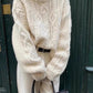 round neck thick outer sweater for women     S5057