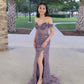 High Quality Tulle Long Prom Dress with Beaded, Mermaid Evening Party Dress     S4959