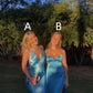 Blue Prom Dresses Formal Gowns Prom Dresses      S5247