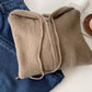 elegant knitted sweater solid color sweater jacket    S4709