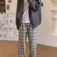 simple solid color long-sleeved knitted cardigan jacket      S4675