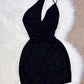 Party Dress Black Dress Sexy Dress Mini Dress       S5069