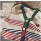 Striped knitted vest for womensleeveless sweater jacket     S5031