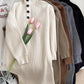 chi casual long knitted sweater dress    S4726
