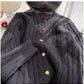 Love button sweater jacket for women       S4893