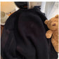 Designed bear jacquard round neck sweater for women knitted top trendy     S4886