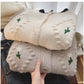 round neck sweater jacket for women knitted cardigan      S4815