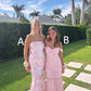 Pink Prom Dresses Formal Gowns Prom Dresses      S5219