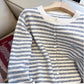 Fashionable embroidered round neck knitted cardigan for women     S4877