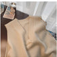 V-neck sweater vest for women sleeveless knitted vest simple style vest   S5004