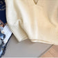 New V-neck knitted vest for women outer sleeveless vest top vest     S5016