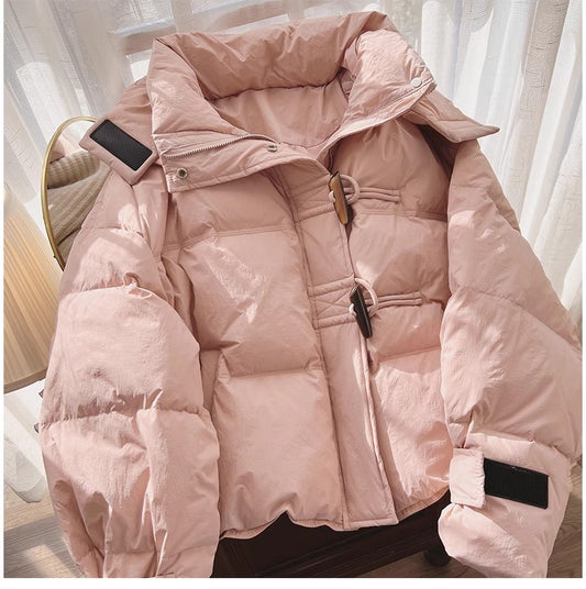Retro Jacket Women's Winter New Loose Warm Jacket     S4930