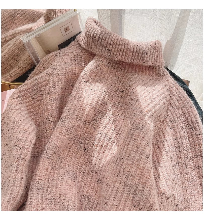 long-sleeved sweater for women soft sweater     S4869