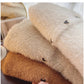round neck sweater jacket for women soft knitted cardigan     S4809