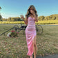 Sheath Pink Prom Dresses Formal Gowns Prom Dresses      S5225