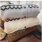Vintage-style round-neck sweater jacket for women jacquard long-sleeved knitted cardigan        S4796