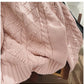 Retro gentle style hollow pullover sweater for women     S4898