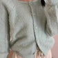 soft comfortable short knitted cardigan jacket    S4696