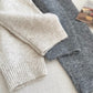 cartoon duck jacquard round neck soft long-sleeved knitted sweater     S4692