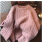 round neck sweater for women new outer wear  long-sleeved top     S4842