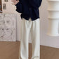 solid color casual long-sleeved short knitted cardigan sweater      S4706