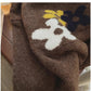 jacquard round neck sweater for women knitted top      S4830