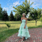 Sexy Strapess Sleeveless Ruffle A-line Floor length Prom Dress    S5158