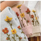 embroidered round neck sweater for women sweet style sweater      S4832