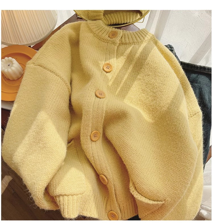 sweater jacket for women design long-sleeved knitted cardigan    S4838